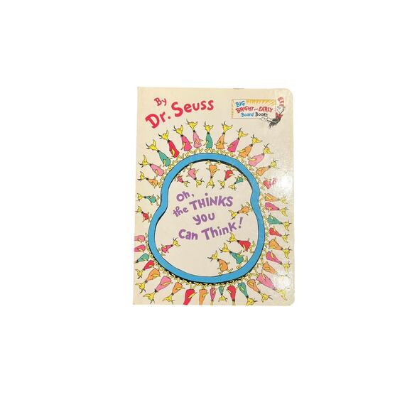 Oh the thinks you can think hardcover book by dr.Seuss - Picture 2 of 5